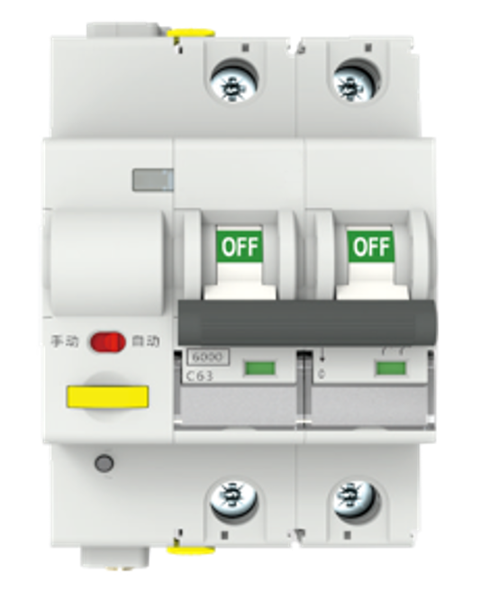 Tuya WiFi Smart Circuit Breaker 2P, Remote App Control, 10-63A, 6kA, C/D Curve, Overcurrent & Temp Protection, DIN Rail, CE/ROHS